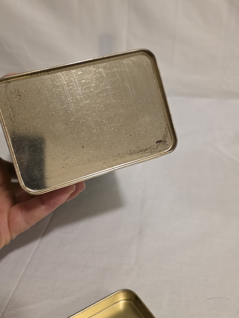 Retro 20 Mule Team BORAX Cleaner Collector Tin Laundry Room Decor Empty 6½" X 4" - Picture 7 of 9
